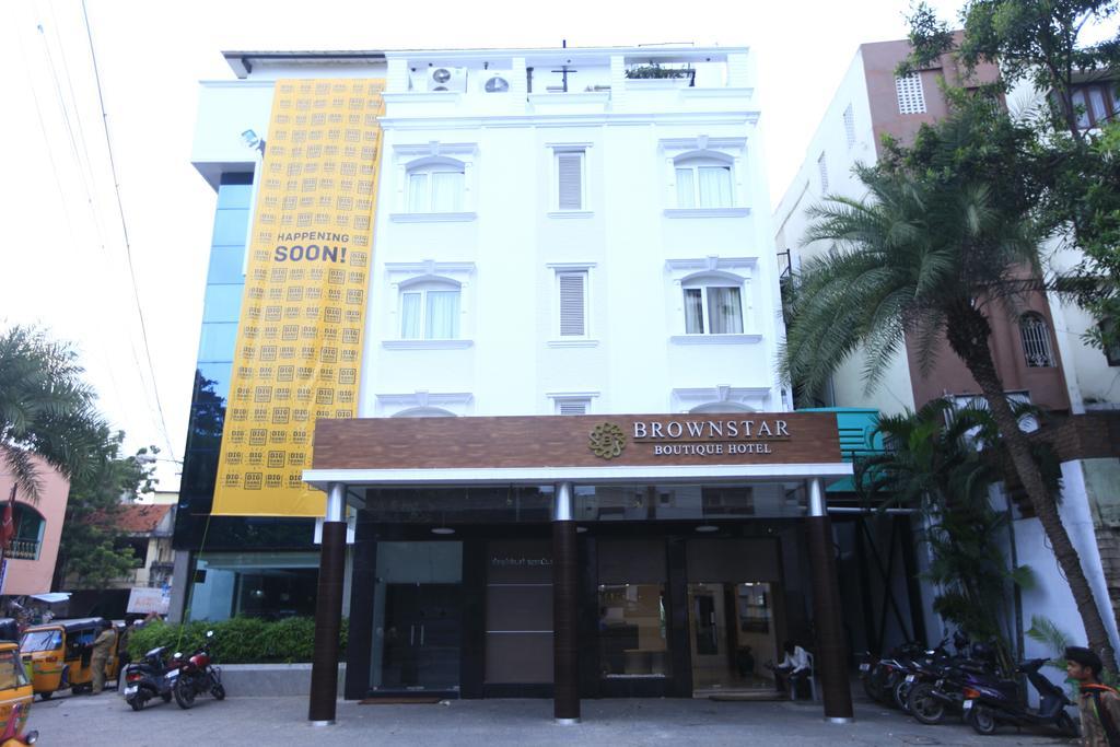 Brownstar Boutique Hotel Madrás Exterior foto