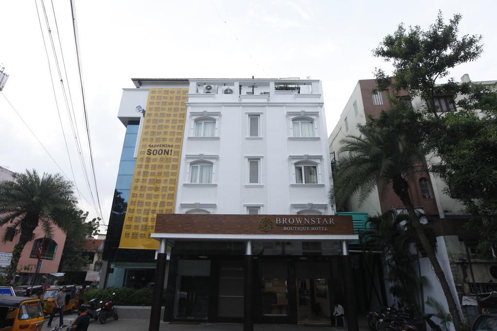 Brownstar Boutique Hotel Madrás Exterior foto