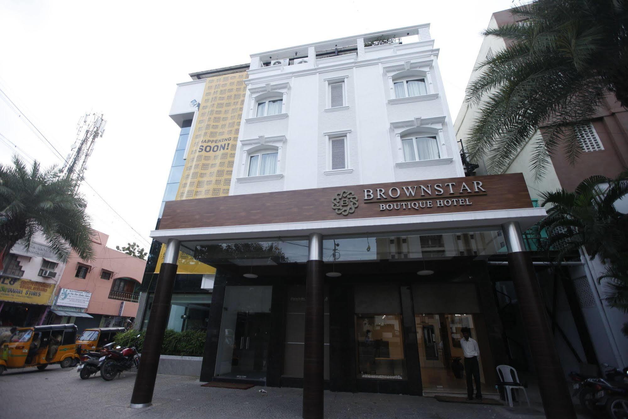 Brownstar Boutique Hotel Madrás Exterior foto